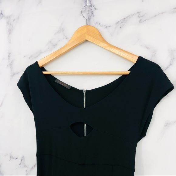 Narciso Rodriguez Designer Bodycon Little Black Dress - Picture 6 of 8